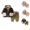 Kids Casual Long-Sleeve Set, Comfortable Daily Wear Outfits
