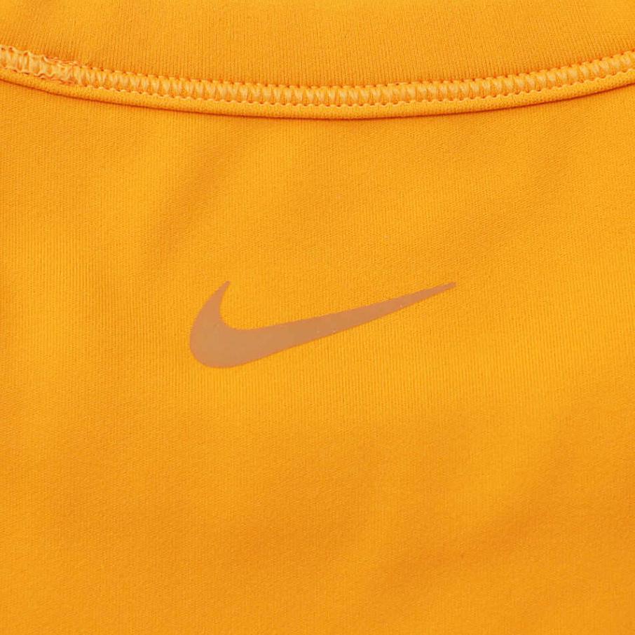 Nike SS24 One Fitted Dri-FIT Quick-Dry Moisture-Wicking Breathable Tank Top Women Tops Yellow FN2807-717
