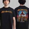 Top Helloween Cotton Band Shirt Unisex Summer Short Sleeve Fashion Brand Tee Luxury Casual Vintage Tshirt