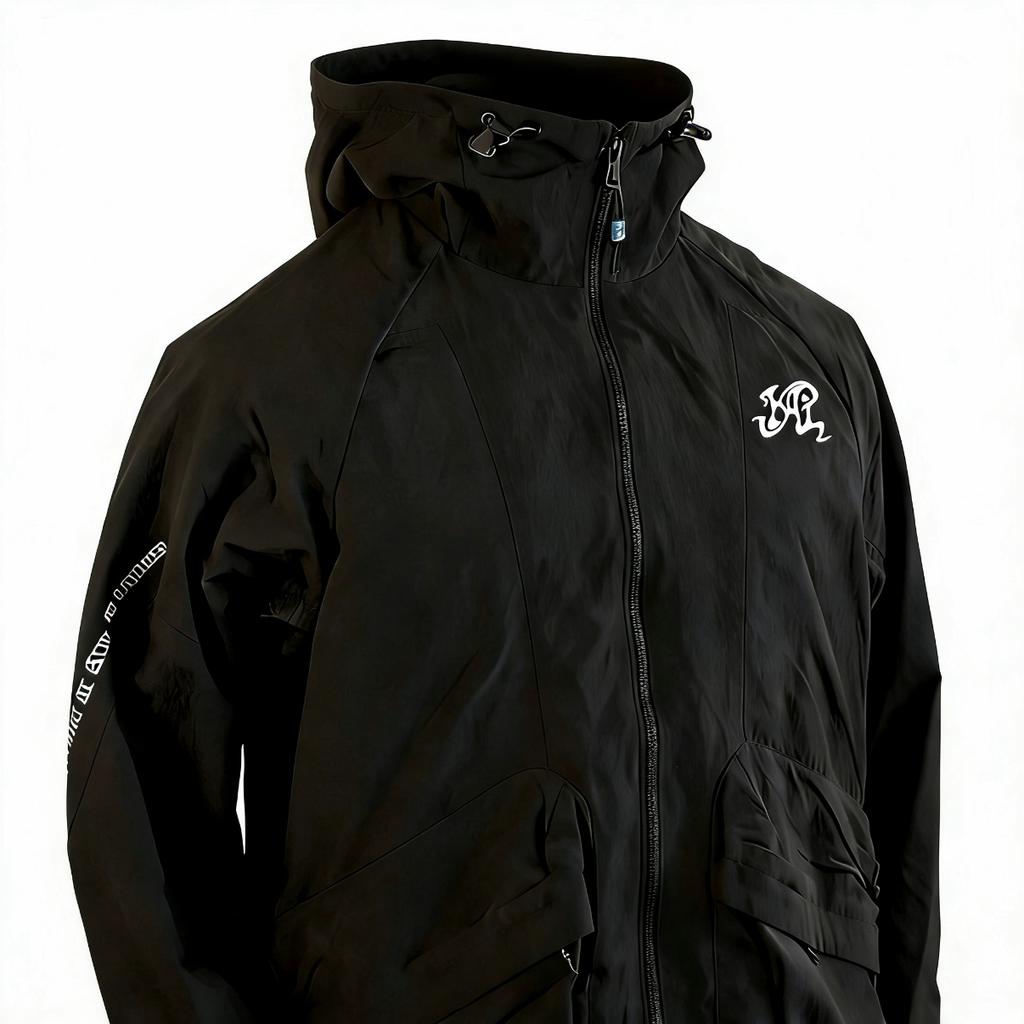 Anta Баскетбольная серия Kyrie Блестящая Вельветовая Ветровка Модная Уличная Повседневная Удобная Теплая Ветрозащитная Куртка Тканый Пальто Мужские куртки 172611604-2