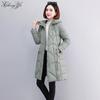 Winter Women's Coat Long Thickened Warm Cotton Padded Parka Ladies Jacket