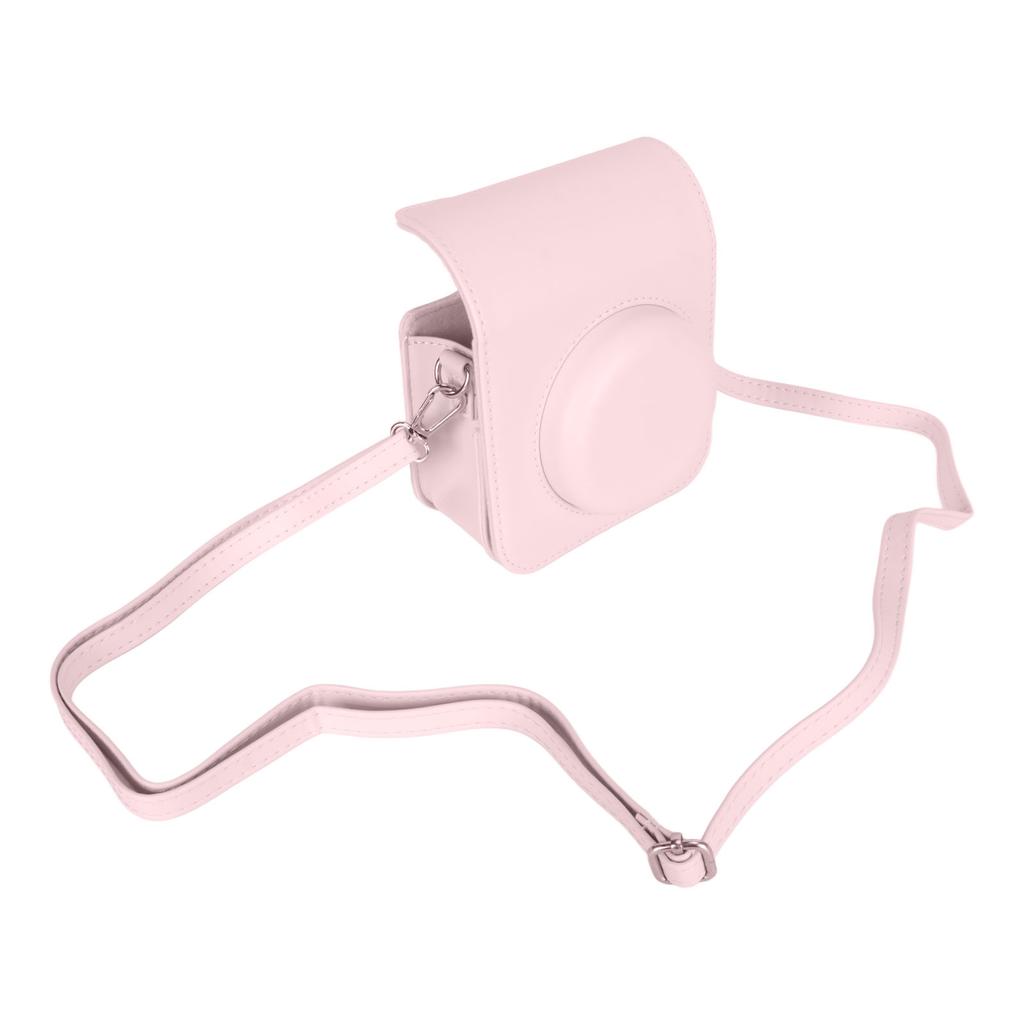 Чехол для камеры из искусственной кожи, защитный чехол-сумка для камеры с регулируемым плечевым ремнем для Fuji Instax Mini 12