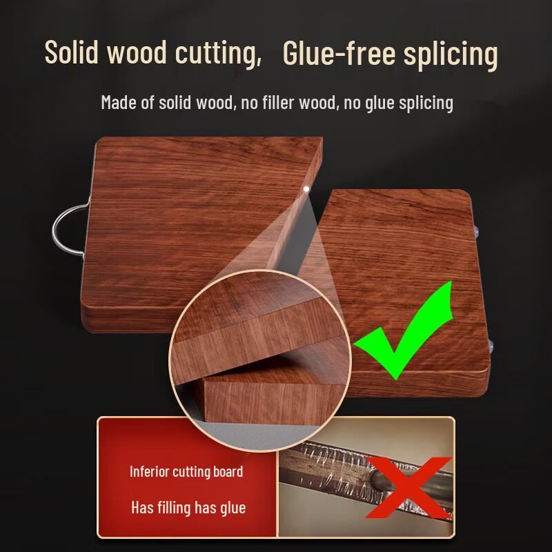 Разделочная доска Huihuang из железного дерева с U-образной ручкой