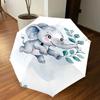 1PC Elephant Umbrella-8-Rib Reinforced, Automatic Open, Lightweight & Durable, Fashion Accessory for Outdoor, H0412