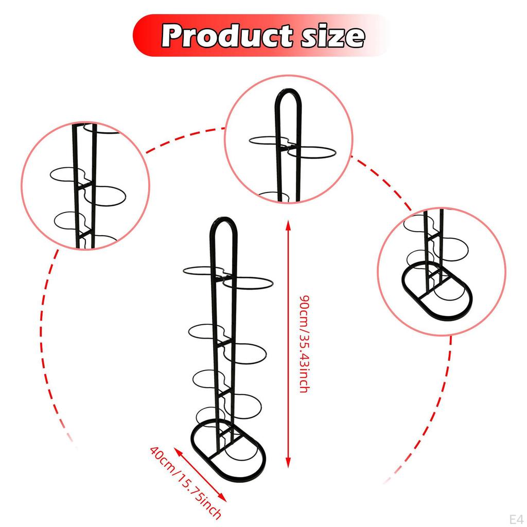 Organizer Vertical Stand for Soccer And Basketball in Garage