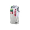 NBA Milwaukee Bucks Giannis Antetokounmpo #34 Fan Edition Basketball Jersey Men Tops White BQ1165-100