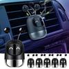 Car Air Fresheners Vent Clip Universal Mini Robot Style Fragrance Diffuser With 3 Fragrance Auto Interior Accessories