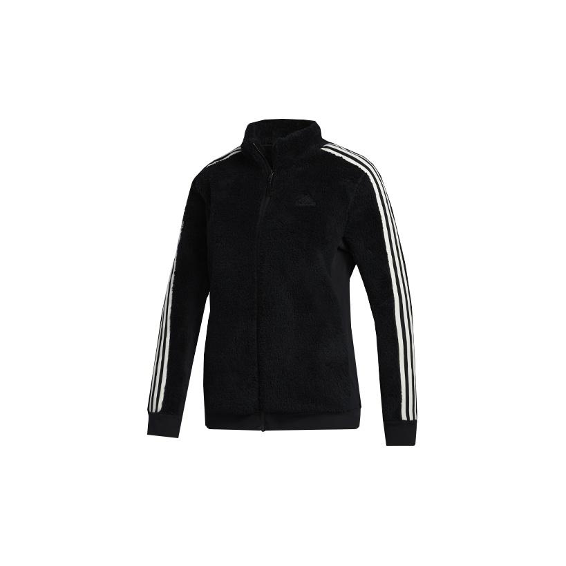adidas Флисовый костюм из 3 предметов пиллингующийся флис для гольфа спортивный комплект женский спортивный комплект черный GM1480