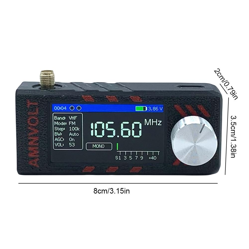 Мини-радиоприемник SI4732 DSP, полнодиапазонный, карманный, портативный, для пожилых людей