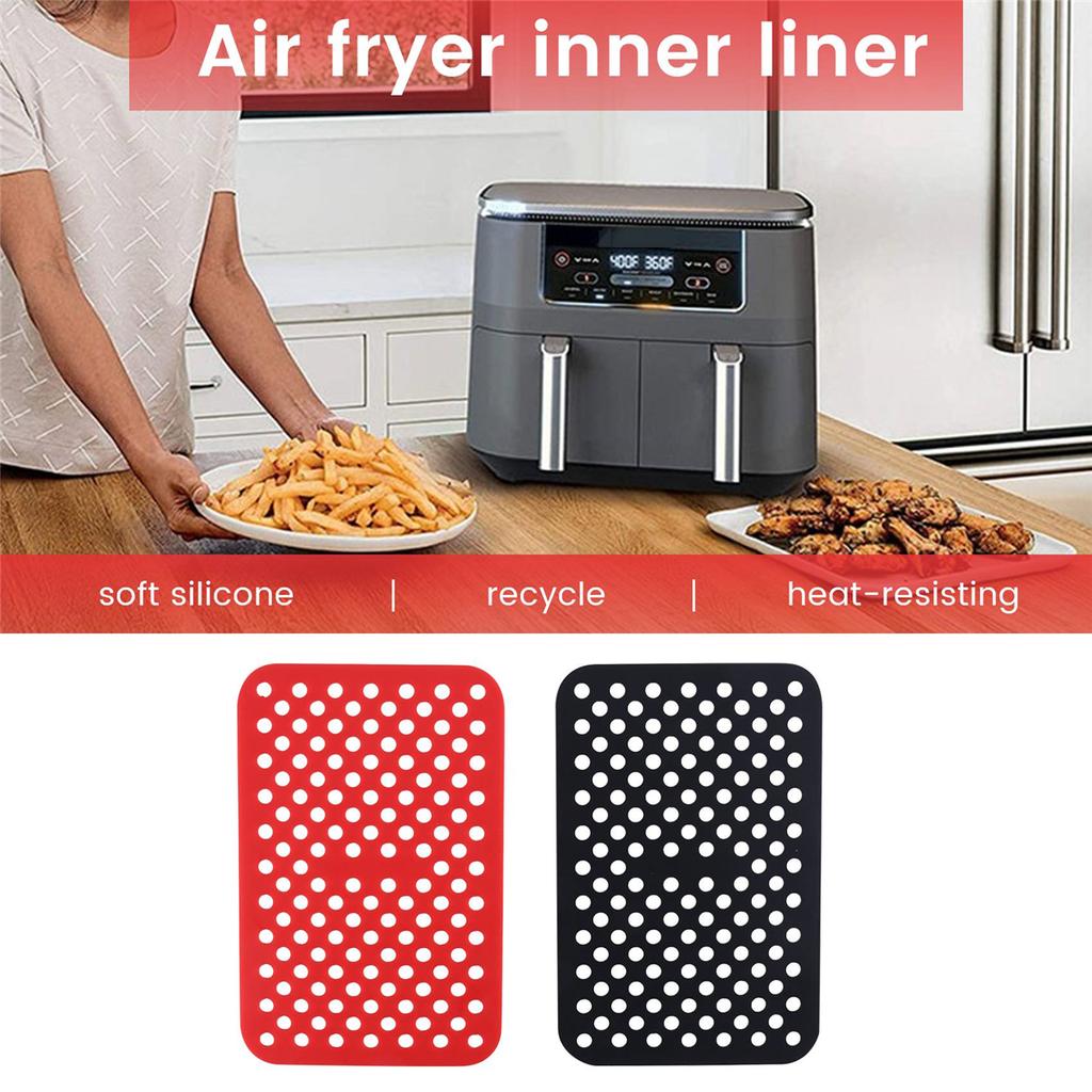 Многоразовые силиконовые вкладыши для фритюрницы Ninja Foodi Dual Air Fryer DZ201, антипригарные аксессуары для фритюрницы пергаментная бумага