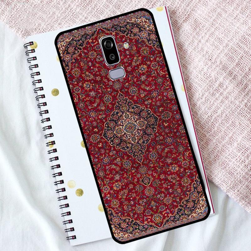 Персидский ковер Цветочный узор Чехол Для Samsung Galaxy M16 M32 M52 M14 M54 M13 M33 M53 M56 M36 M31 M11 M12 M35 M55 M15 M06