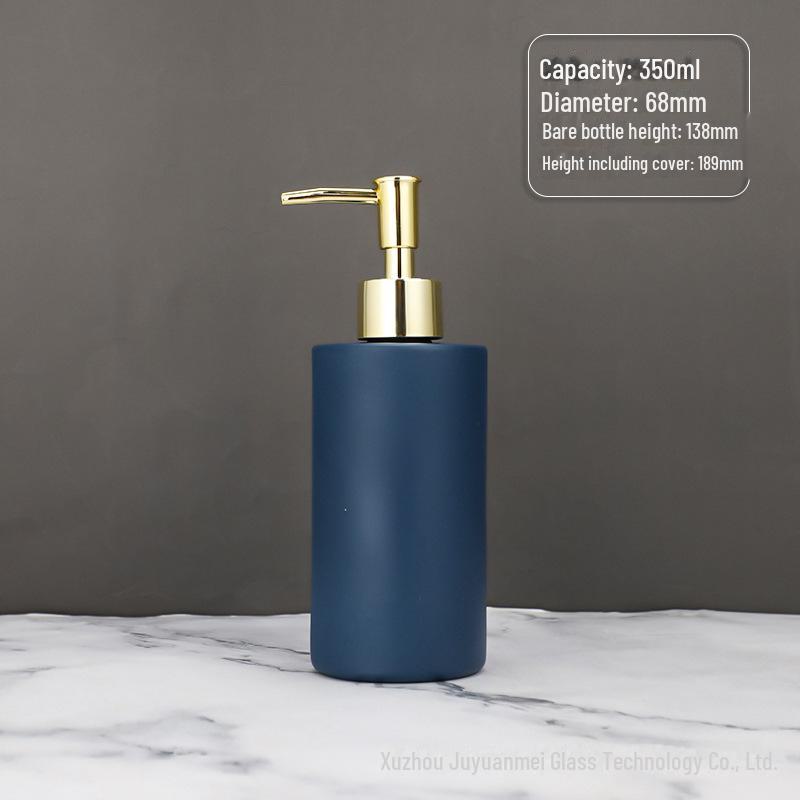 Стеклянный флакон для лосьона и мыла в скандинавском стиле для дома, дезинфицирующее средство для рук и гель для душа в отеле