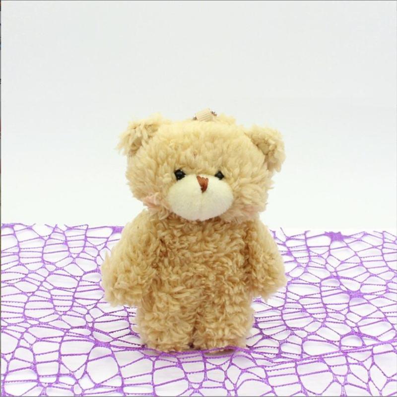 11 см милый плюшевый мишка плюшевые игрушки мультяшный кролик кролик животное плюшевые куклы брелок кулон девочка маленький подарок