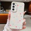 Чехол с сердечками для Samsung Galaxy S24 S26 S23 S22 S25 Ultra S21 FE Edge A34 A16 A36 A56 A15 A35 A17 A37 A57 A54 A55 5G Capa