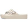 Crocs Crown Cloud EVA Non-Slip Slide Sandals Women Footwear Beige 209732-0WW