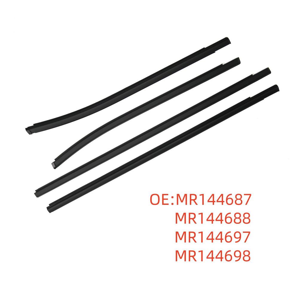 Front Right Dustproof & Waterproof Window Seal Strip for 96-05 Toyota Cars