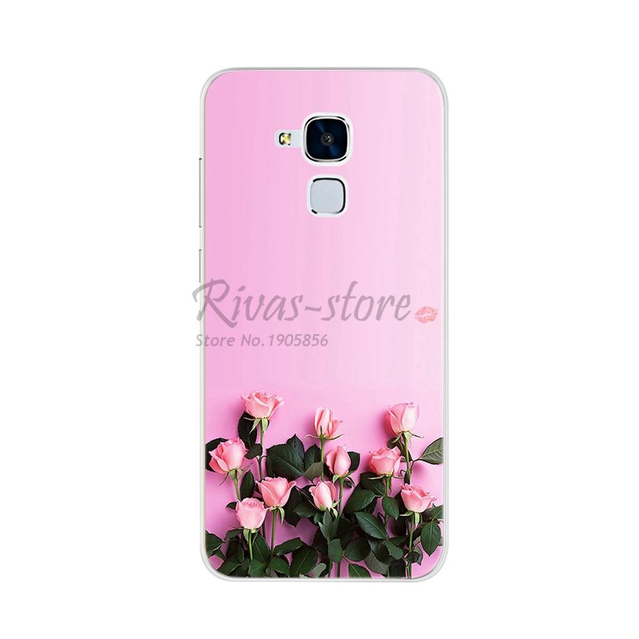 Для чехла телефона Huawei GT3 Чехол-чехол Силиконовый Coque Capa Мягкий ТПУ на для Funda Huawei GT3 GT 3 G T3 Nmo-L31 Nmo L31 Чехлы Чехол