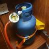 Держатель газового баллона Настенный кронштейн Кронштейн для баллона с пропаном Поддерживается ремнем безопасности для автодомов