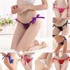 Женские хлопковые кружевные стринги, кружевное сексуальное нижнее белье, женские трусики с низкой талией, нижнее белье