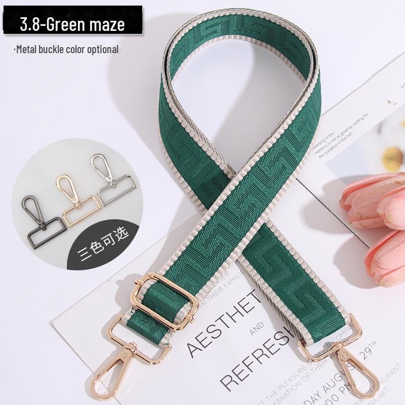 Регулируемый ремень для сумки через плечо в полоску – универсальный, широкий сменный ремень