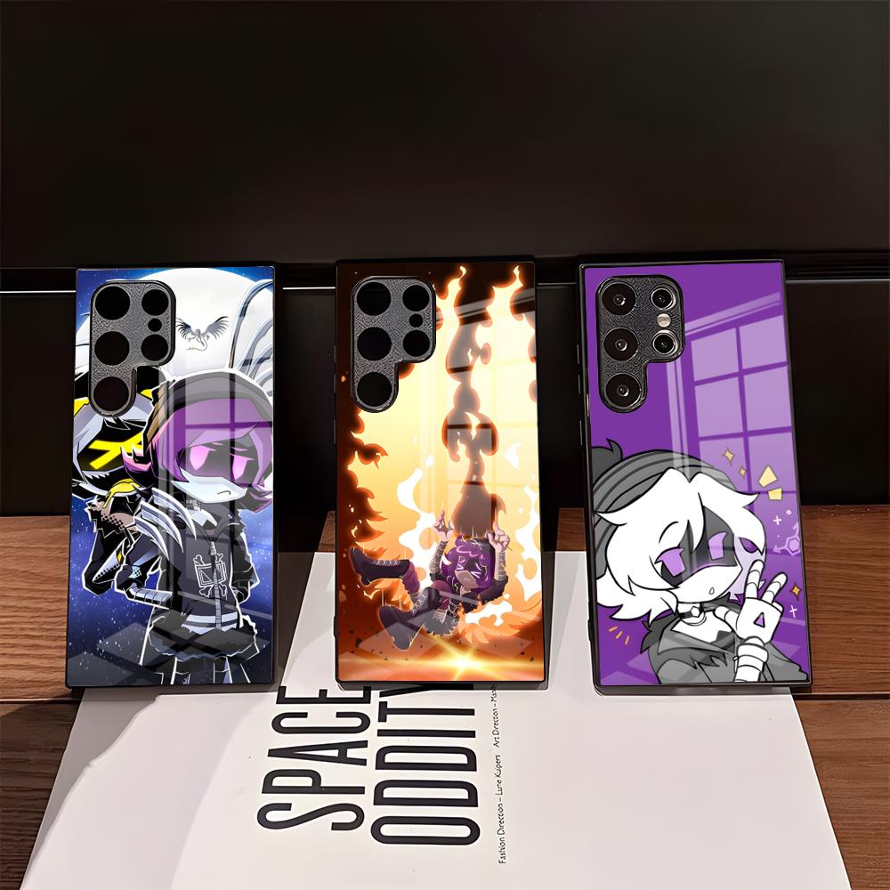 Game M-Murder Drones Phone Case For Samsung S26 Ultra S25 Edge Ultra S23 S22 S21 S20 Ultra Plus S24 Fe A25 Glass Cover