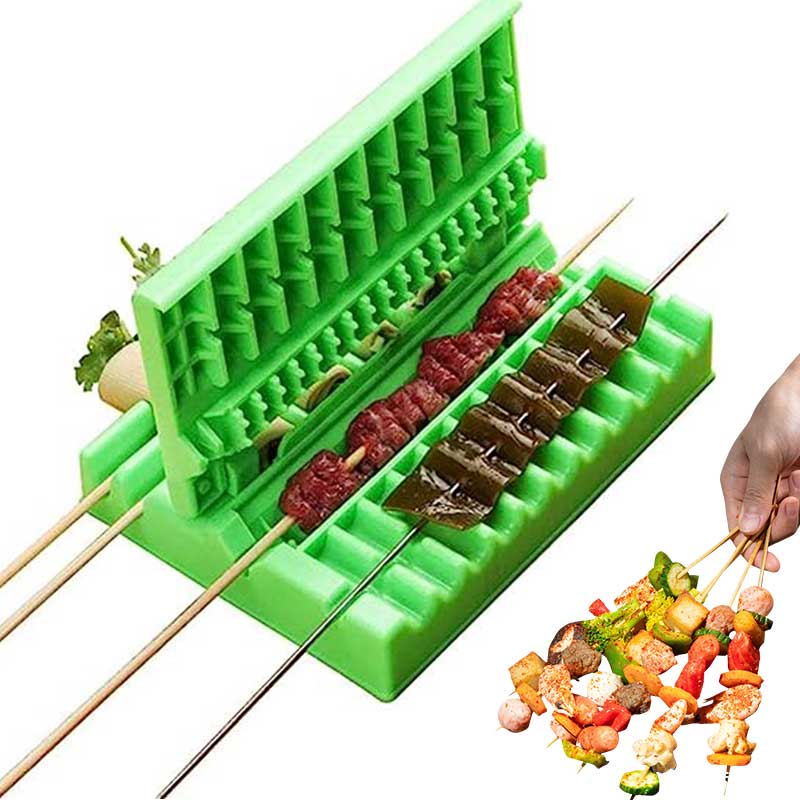 Многофункциональная машина для кебаба, портативная коробка для кебаба, простой инструмент для кебаба, креативная машина для кебаба, инструмент для барбекю