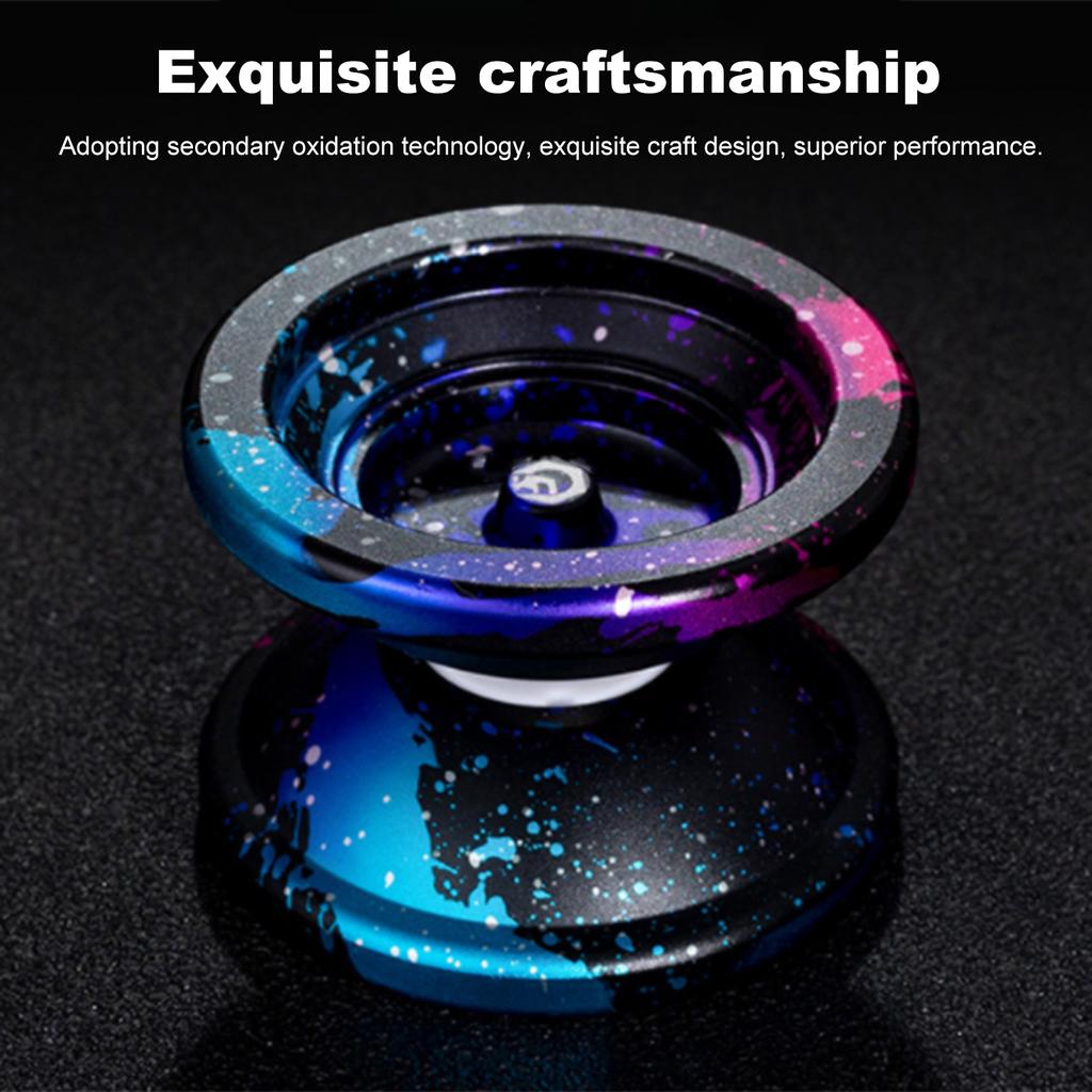 Слип Йо-йо 6061 Алюминиевый сплав Йо-йо шар Высокоточный подшипник со струнами для йо-йо Трюк 1A 3A 5A