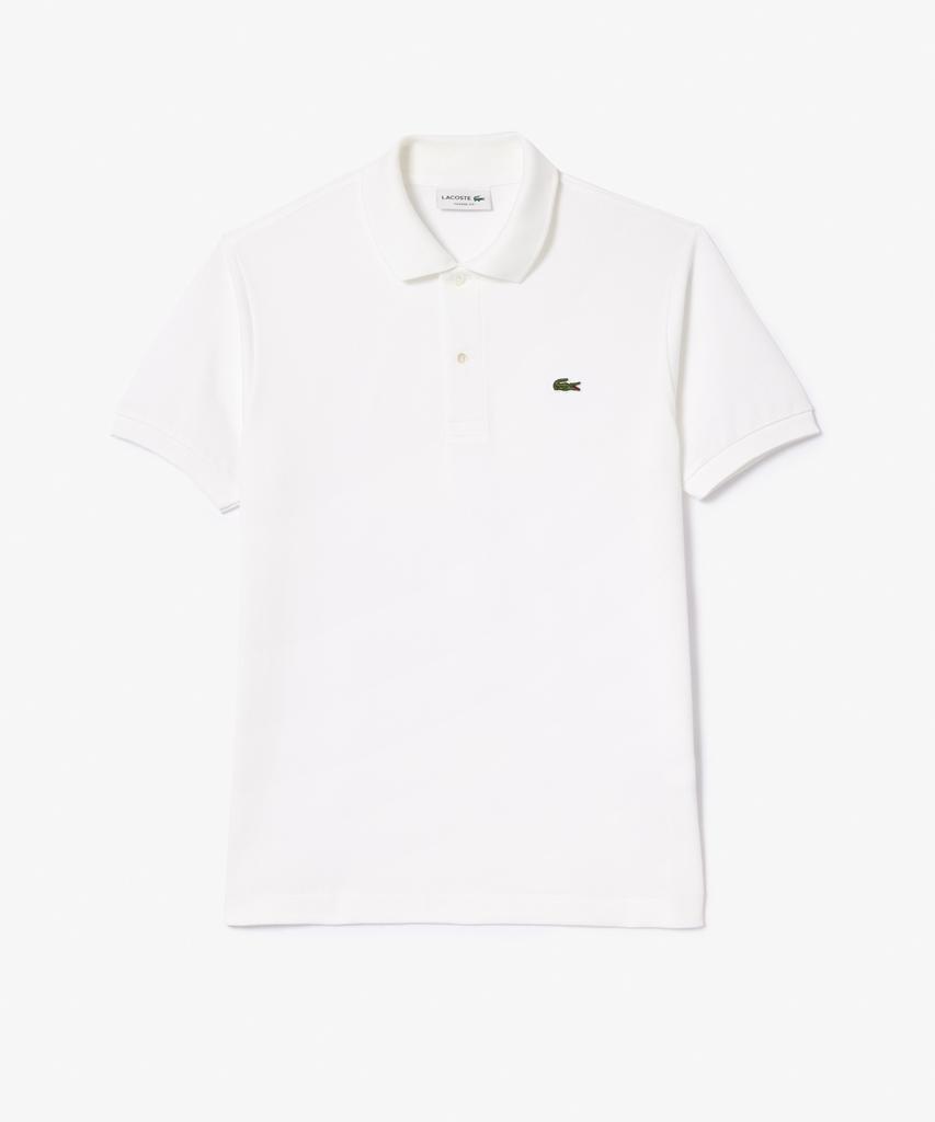 Мужская классическая футболка-поло с коротким рукавом LACOSTE L1212-56G 001