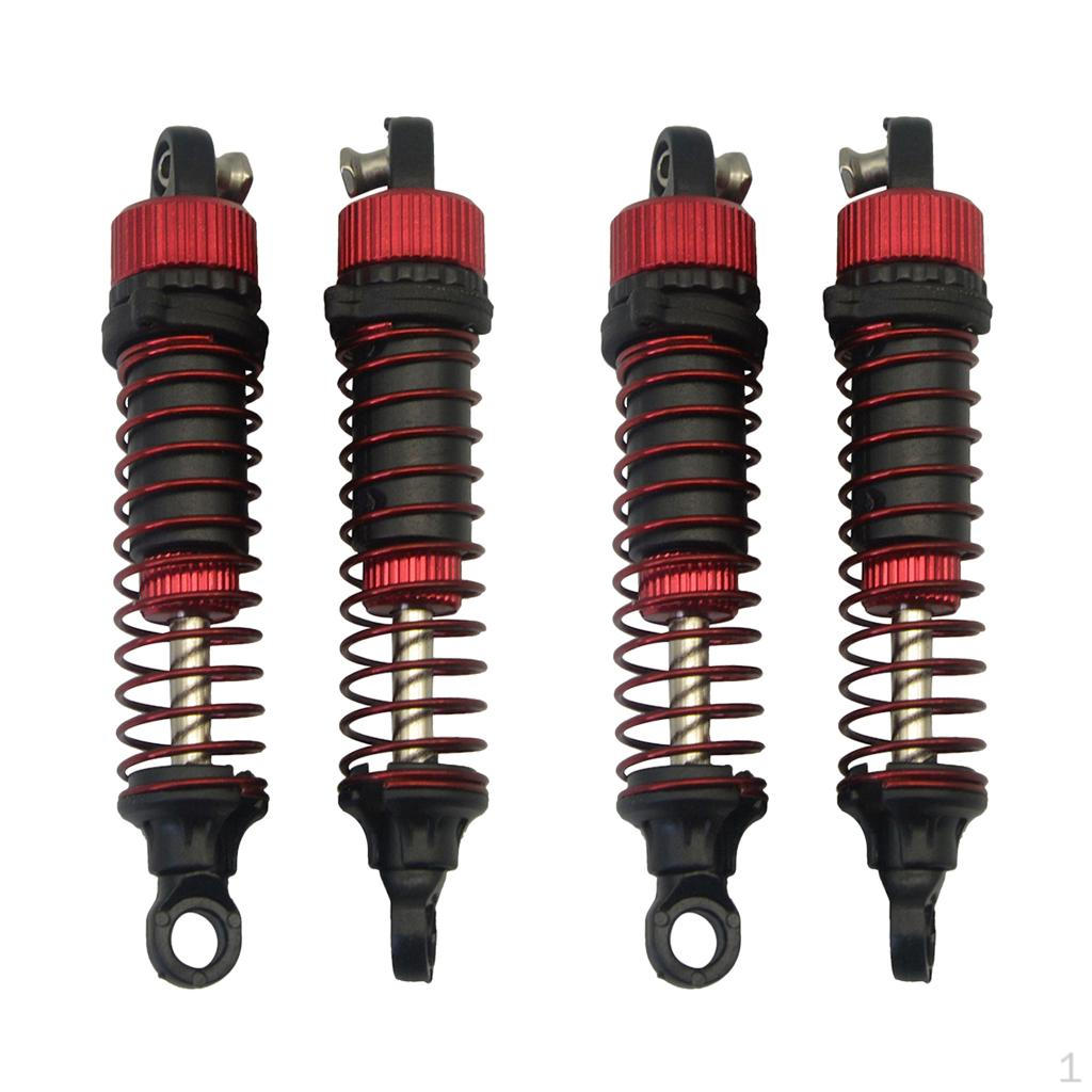 4pcs 1/16 Scale RC Car Spare Parts Shock Absorber For XLH 9130 Accessory