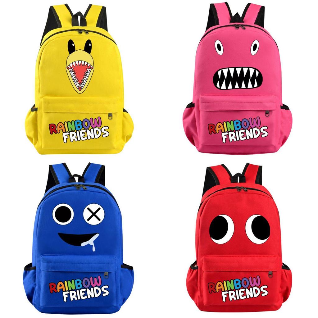 Школьный рюкзак Roblox Rainbow Friends большого объема для детей и подростков
