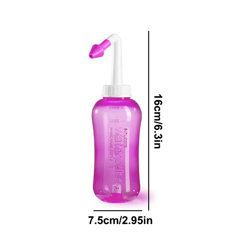 Спрей для промывания носа, очиститель, ирригатор для носа, нети-пот, ополаскиватель, средство для очистки носа, профилактика синусита, лечение ринита, уход за здоровьем, 300/500 мл