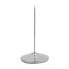 Stainless Steel Straight Paper Memo Receipt Holder Spike Stick for Office Restaurant Silver