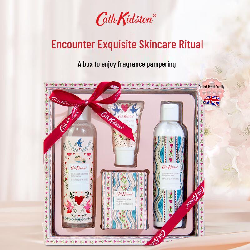 CATH KIDSTON Wild Rose & Quince Moisturizing Gift Set