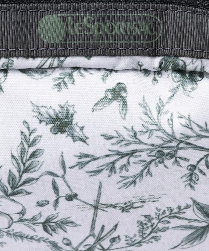 Мешочек SQUARE Olive Holiday Toile de Jouy [LeSportsac] [Официальный] COSMETIC/6701