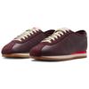 Nike Cortez Abrasion Resistant Low Top Casual Shoes Women's Burgundy Sneakers HQ1841-601