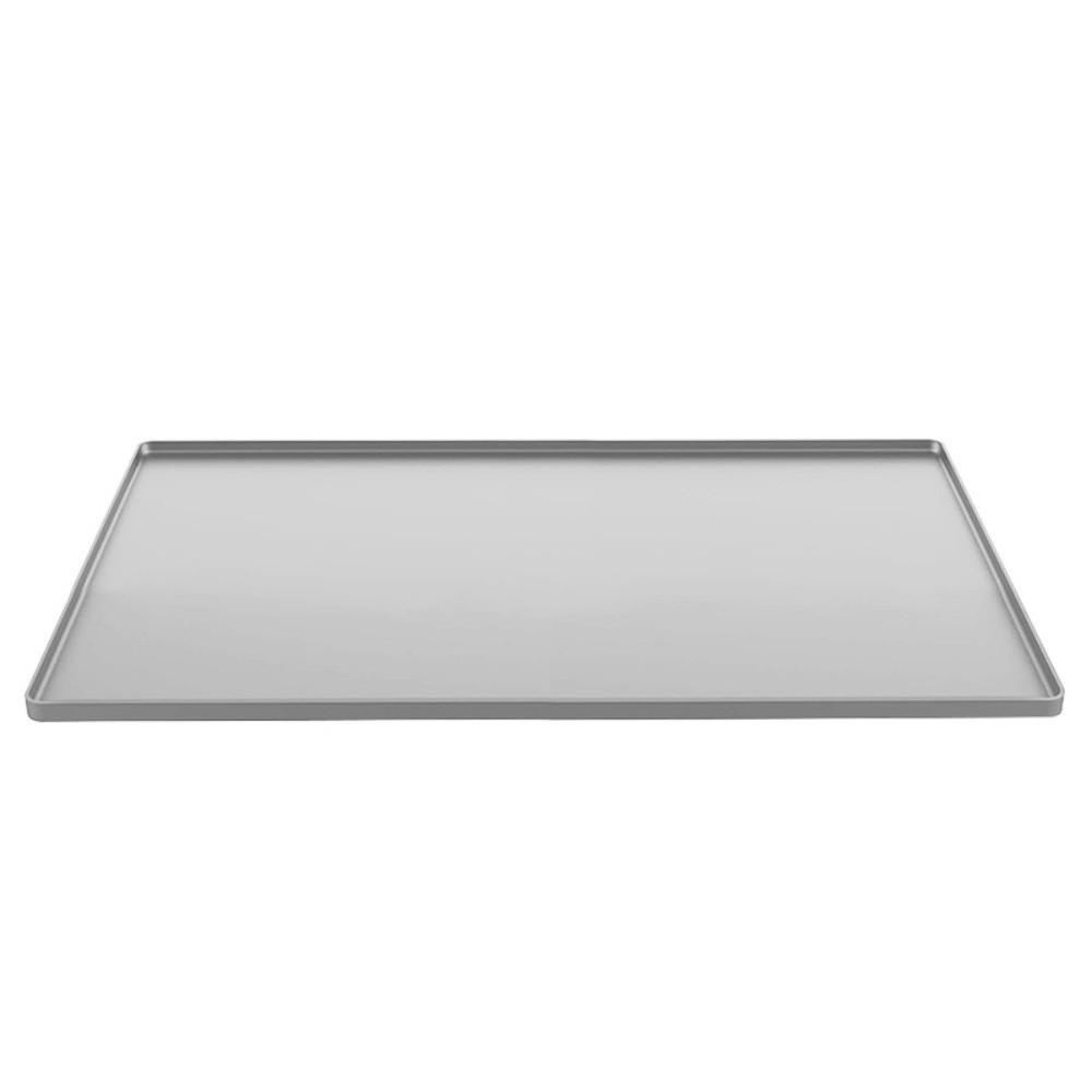 Leak-Proof Anti Slip Washing Machine Drain Tray Extra Thick Silicone Storage Mat  Washing Machine