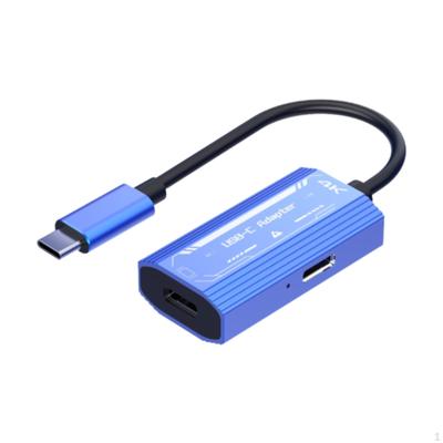 Адаптер USB Type C для очков Ar Plug and Play Компактный 4K@60 Гц 100 Вт Порт для зарядки Портативный для