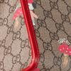 Gucci GG Supreme Bear And Mushroom Print Tote Bag Kids Tote Bags Beige Dark-Brown 605614-FADWJ-9742