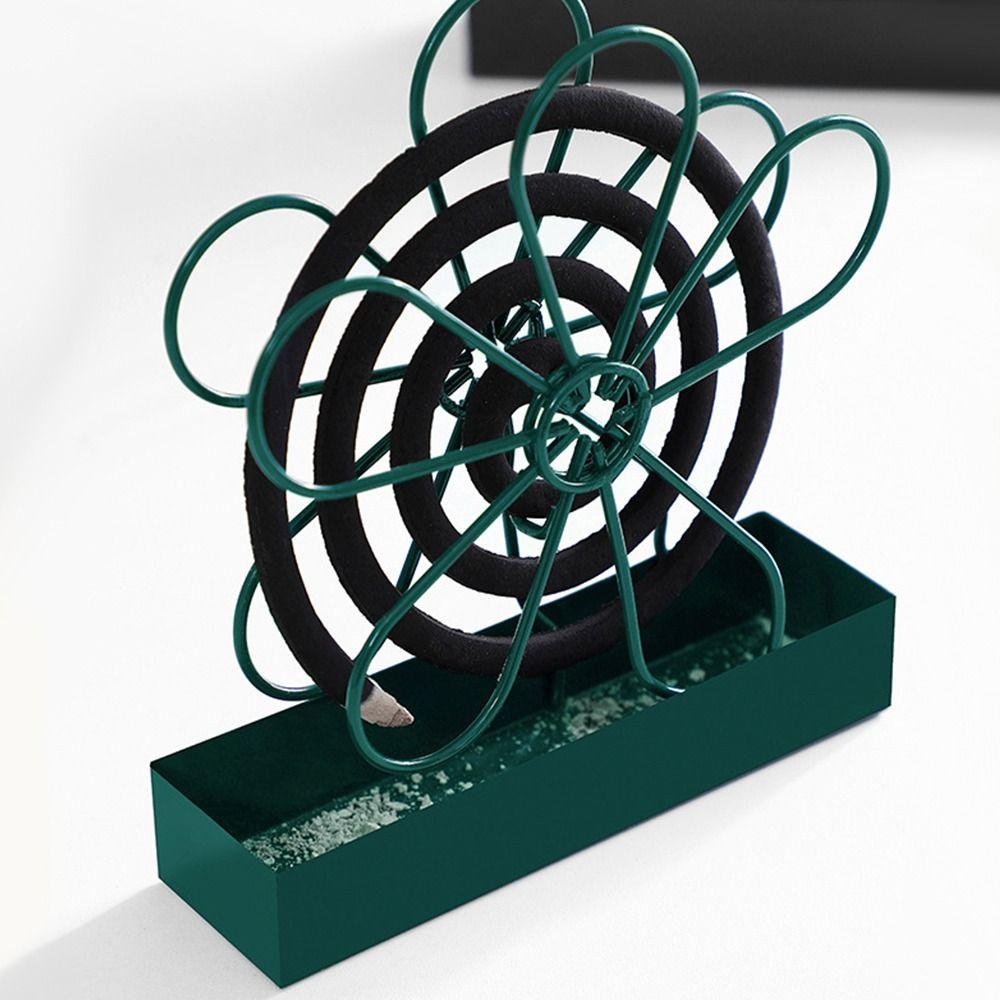 Железная репеллентная от комаров подставка для благовоний в форме цветка Домашний декор для помещений и спальни