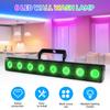 45W 8 LED RGBW Dimmable Stage Lights DMX Control Dj Lights Stage Lighting For Indoor Disco Party Church Birthday Bar Wedding