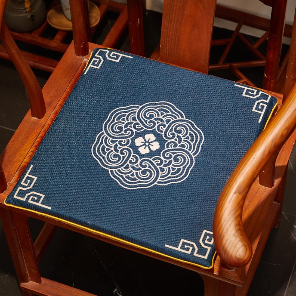 Подушка для дивана из красного дерева, утолщенная подушка сиденья для китайского обеденного стула, мебель из массива дерева, кресло