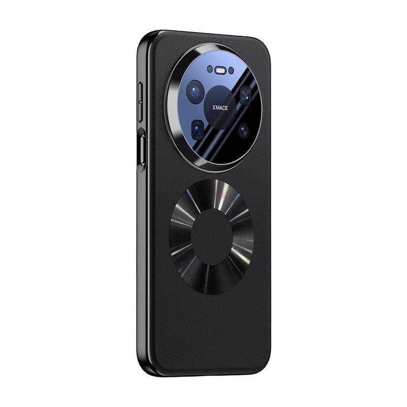 Применимый чехол для мобильного телефона Huawei mate80promax, всесторонний чехол для объектива 80por, магнитное покрытие, чехол из кожи для интернет-знаменитости 80pro