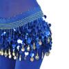 For Thailand/India/Arab Sequins Show Costumes Belly Dance Belt Waist Chain Hip Scarf Dancer Skirt