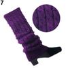 Women Leg Warmers Crochet Cable Knit Winter Leg Warmers Boot Cuffs Toppers Socks