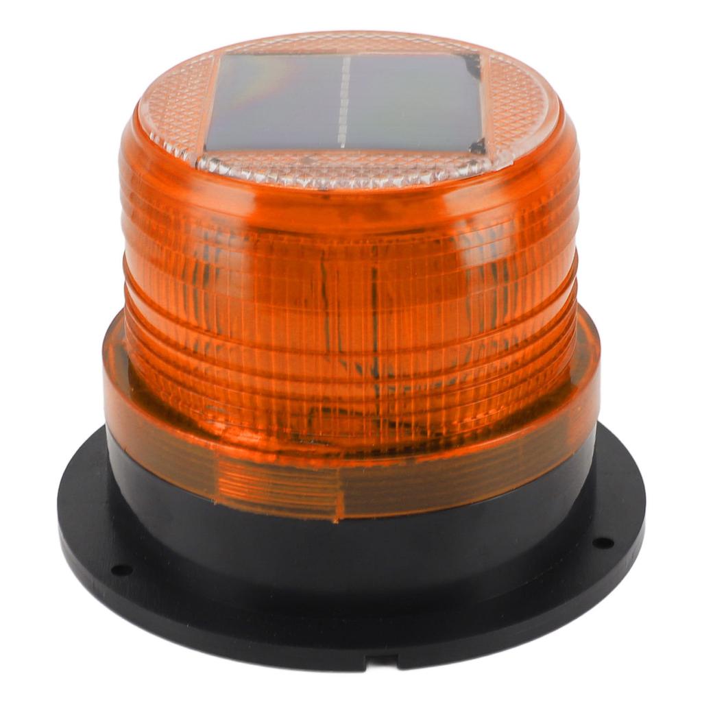 Solar Strobe Warning Safety Flashing Light Waterproof LED Emergency Warning Light with Strong