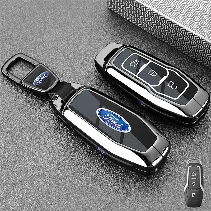 Чехол для ключа Ford для Edge, Explorer, Нового Mondeo, EVOS, Fiesta - Корпус-защелка для автомобиля