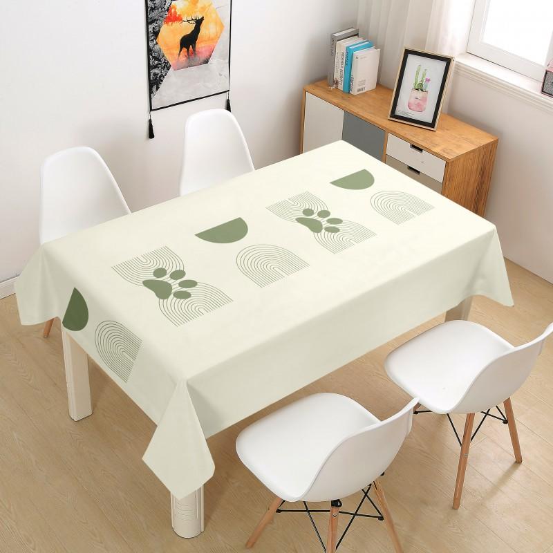 PVC Waterproof Table Mat Dining Coffee Heat Resistant Oil Proof Anti Slip Modern Minimalist Pet Design