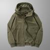 Cotton Hooded Jacket Men's Spring and Autumn Outdoor Casual American Tooling Loose Mountain Jacket