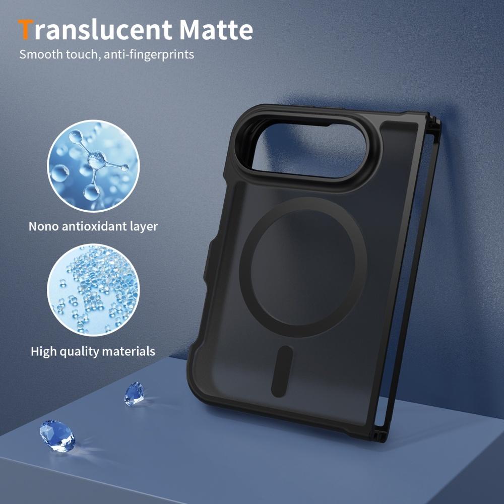 Luxury for Magsafe Case For 18 Ultra Frosted Magnetic Slim Matte Translucent Wireless Charging Magnetic Cover