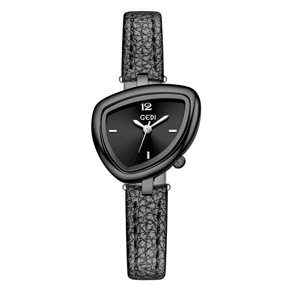 GEDI Women's Quartz Watch Niche Irregular Triangle Design Ladies Watch Fashion Watch reloj mujer